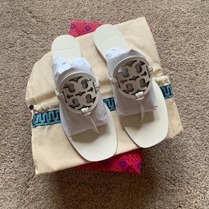 Tory Burch square toe Miller sandal NIB Size 9